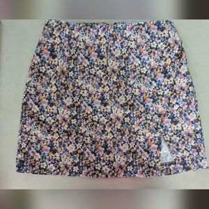 Wild Fable Floral Mini Skirt